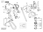 Bosch 0 600 828 477 ART-25-GSAV Lawn-Edge-Trimmer Spare Parts